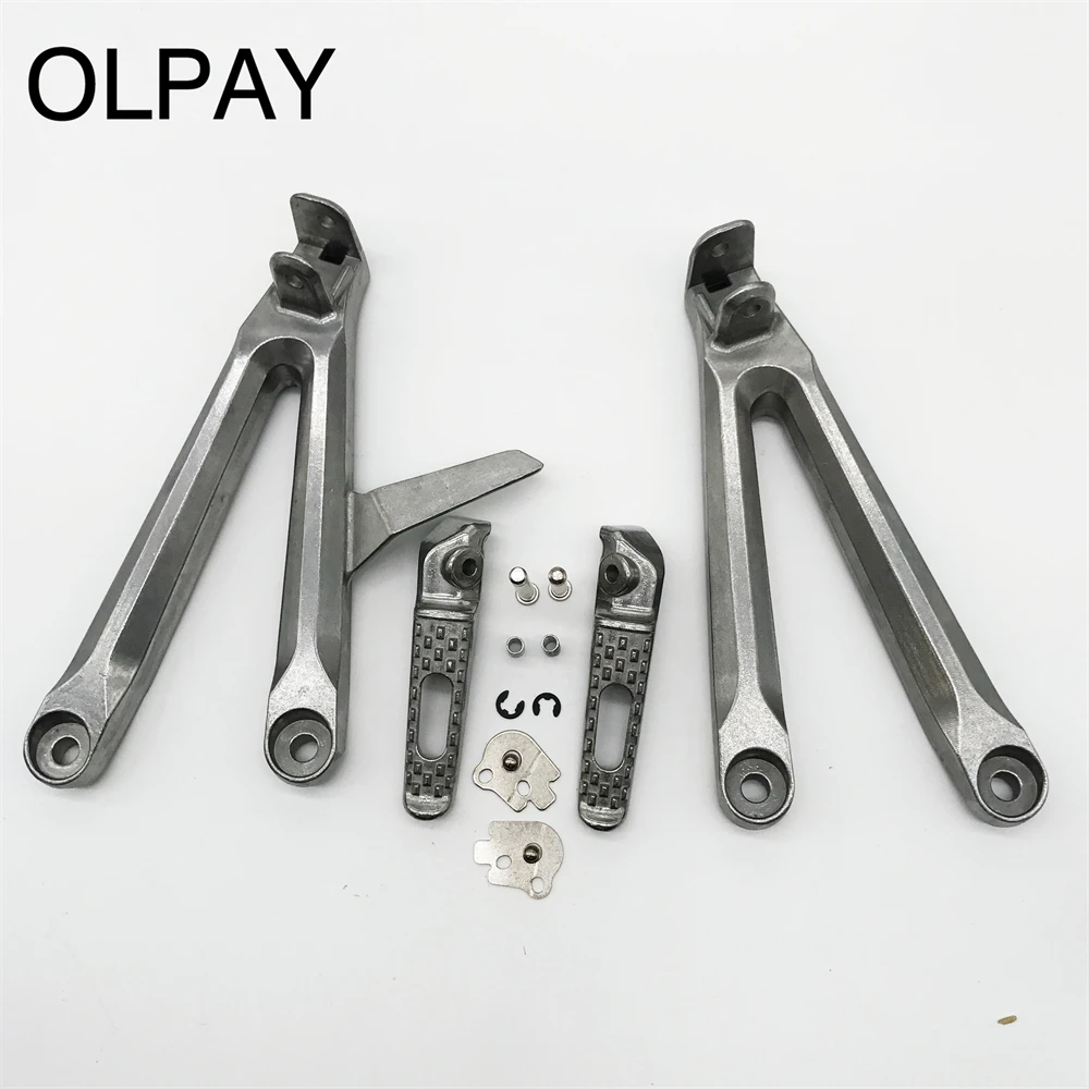 

Motorcycle Rear Footpegs Foot pegs Footrest Pedals Bracket For Honda CBR600RR CBR 600RR 600 RR F5 2005 2006 2005-2006 05 06