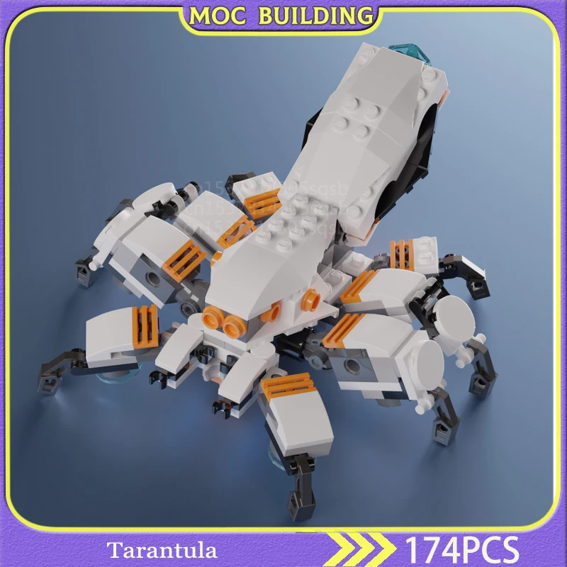 

Конструктор MOC, Хэллоуин, Тарантул, черный паук, животные, модель, набор кирпичей, развивающие креативные игрушки, коллекция, подарок на день рождения