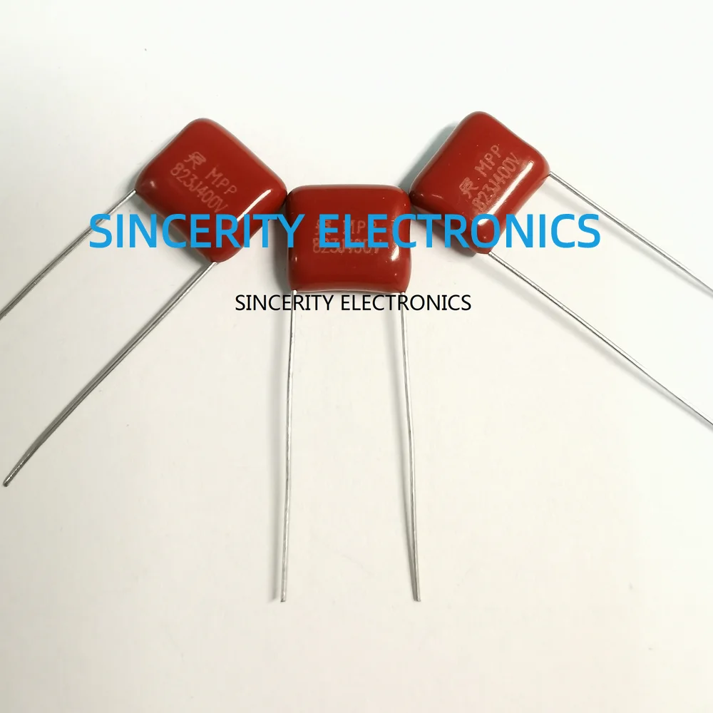 10 шт./лот CBB21 823J400VDC 0.082uF400VDC 82nF400VDC шаг мм Металлизированный Полипропиленовый