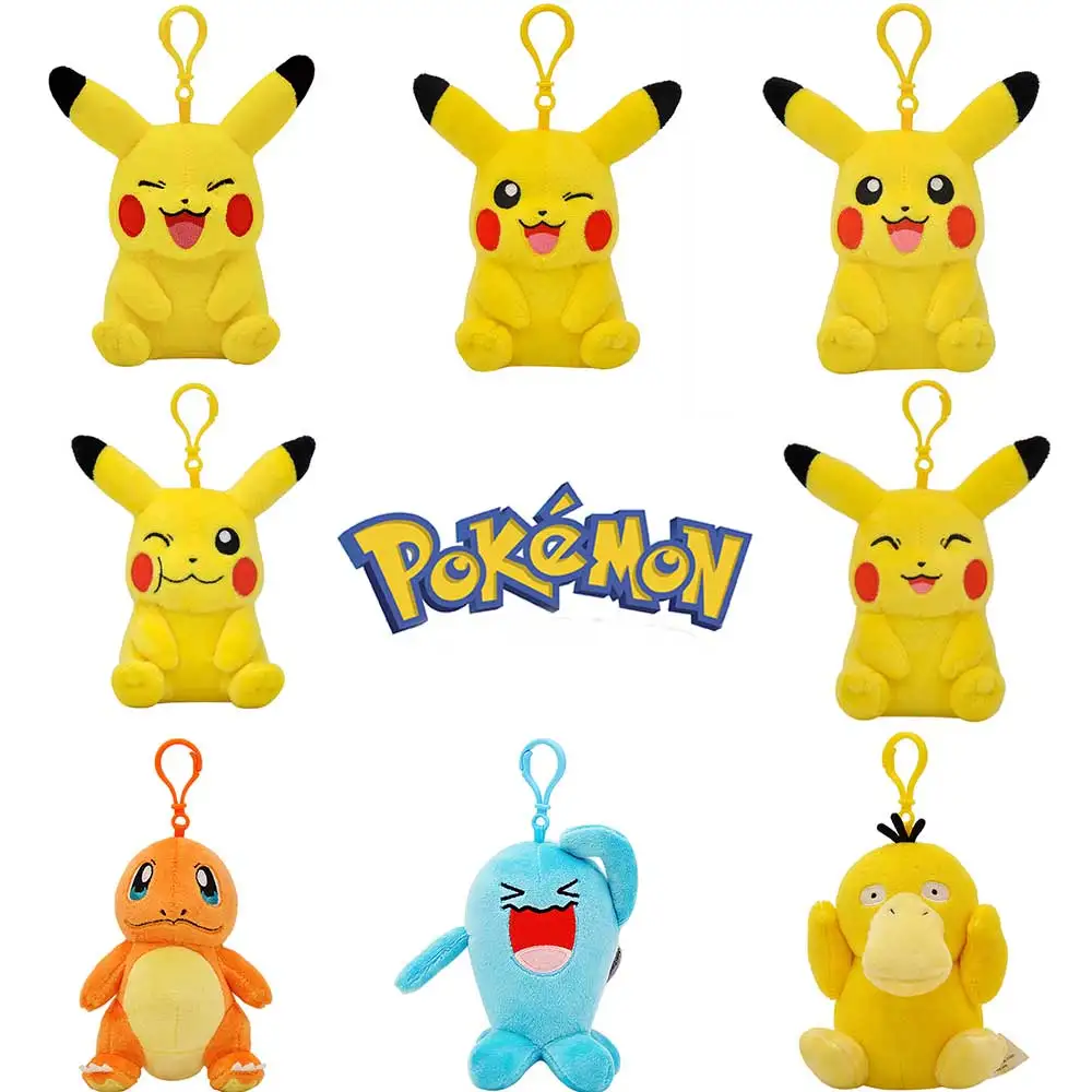 

Anime Pokemon Plush Toy Pikachu Stuffed Eevee Squirtle Charizard Blastoise Bulbasaur Pokémon Figure Doll Baby Christmas Gift
