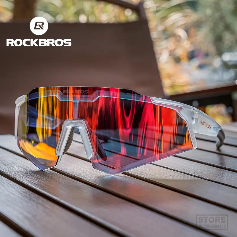 

Очки ROCKBROS поляризационные для мужчин и женщин, фотохромные солнцезащитные аксессуары для велоспорта, с регулируемой оправой для поддержки носа, при близорукости