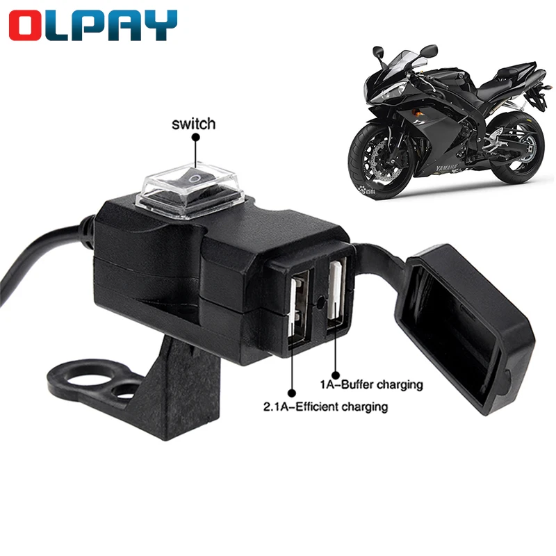 USB-адаптер для зарядки телефона 12-24 В 2 1 А | Автомобили и мотоциклы