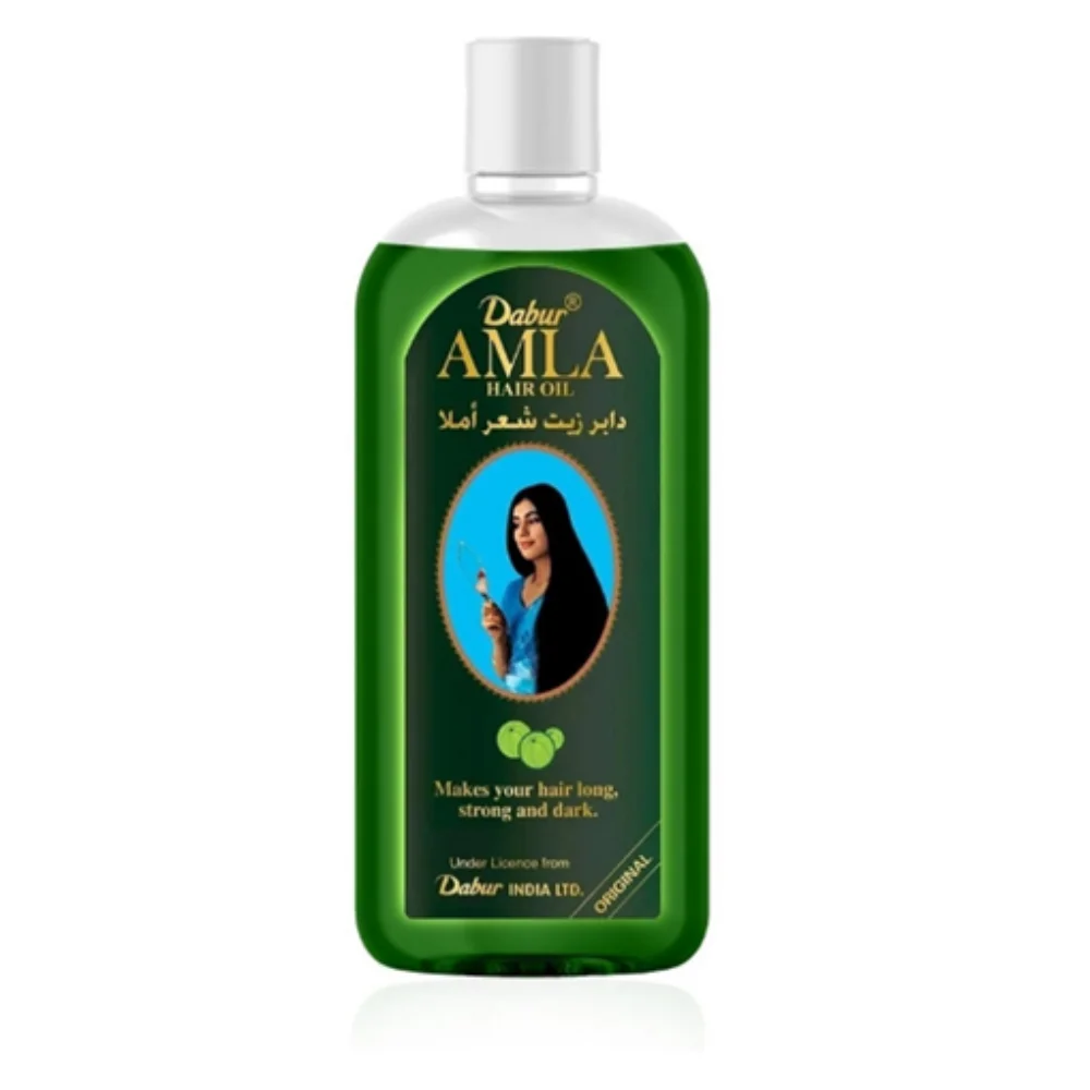 Масло для ухода за волосами Dabur Amla 200 мл индийский крыжовник мощное быстрое