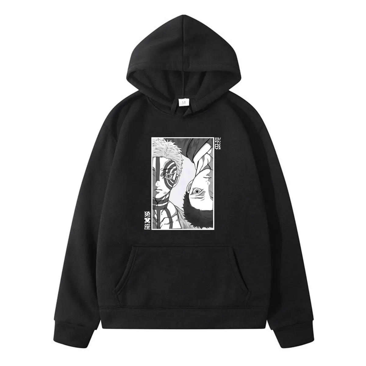 

Толстовка унисекс из аниме «рассекающий демонов», Зимняя Толстая Свободная Повседневная Толстовка с длинным рукавом, с японским уличным ко...