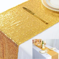 sequin table runner for birthday wedding bridal shower baby bachelorette holiday celebration banquet party decoration wholesale