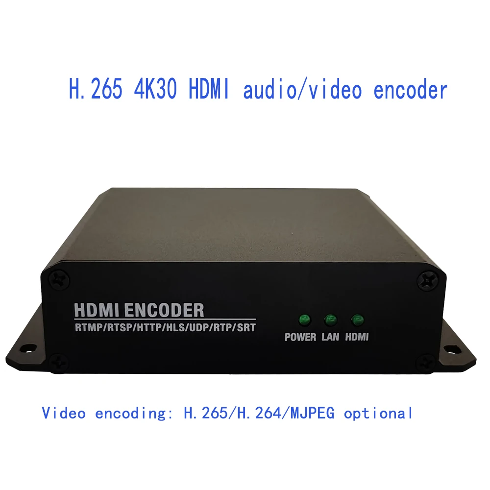 

H265 H264 single channel 4K30 HDMI ring-out audio and video encoder, HDMI TO IP, cable TV equipment