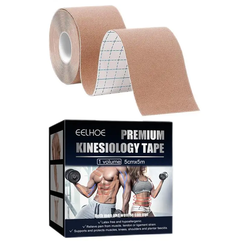 

Спортивная лента, липкая кинезиологическая лента, латексные эластичные спортивные ленты для лодыжки, запястья, колена, плеча, руки