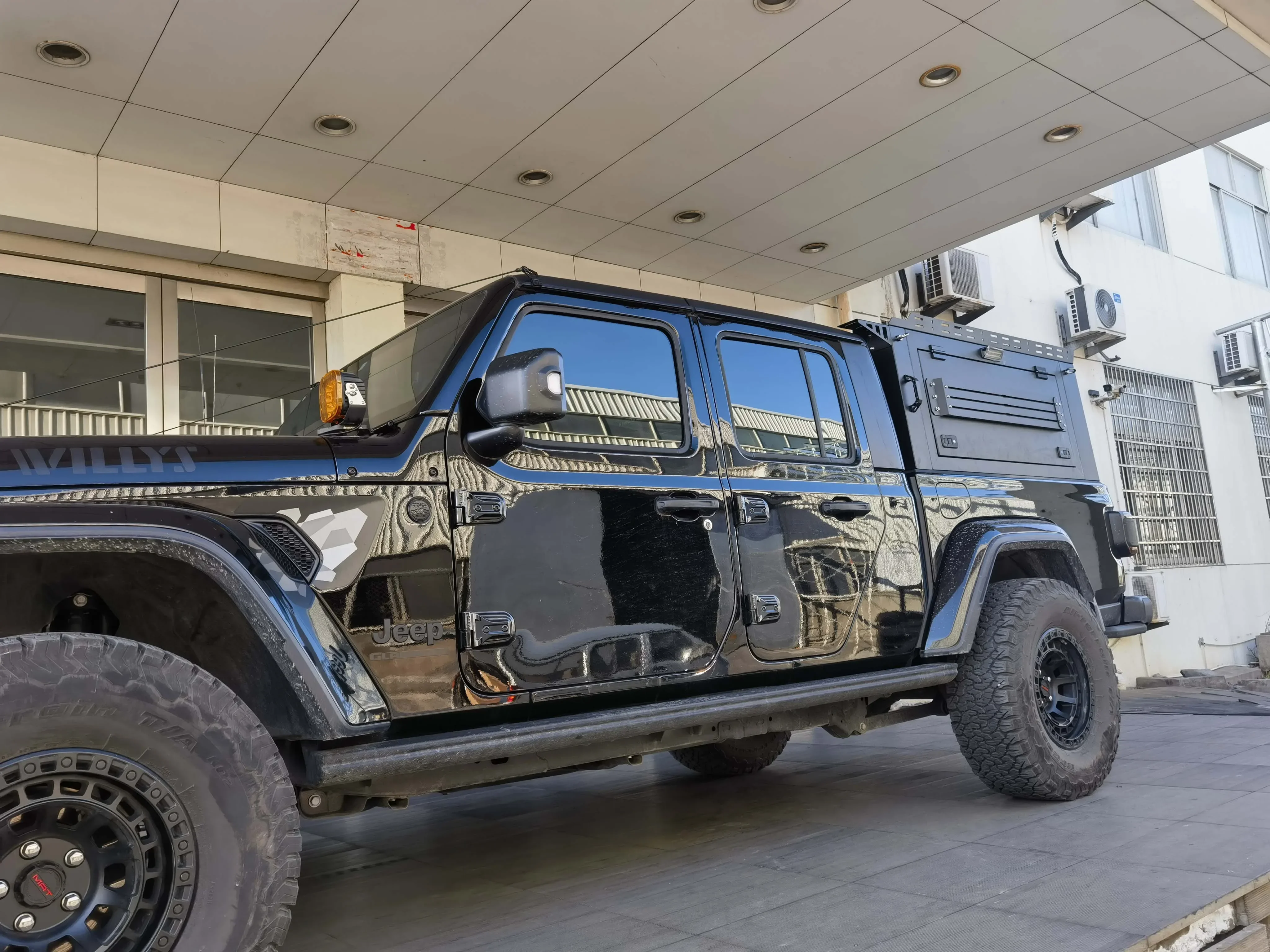 4x4 Чехол на кровать пикапа с высоким балдахином для Jeep Gladiator