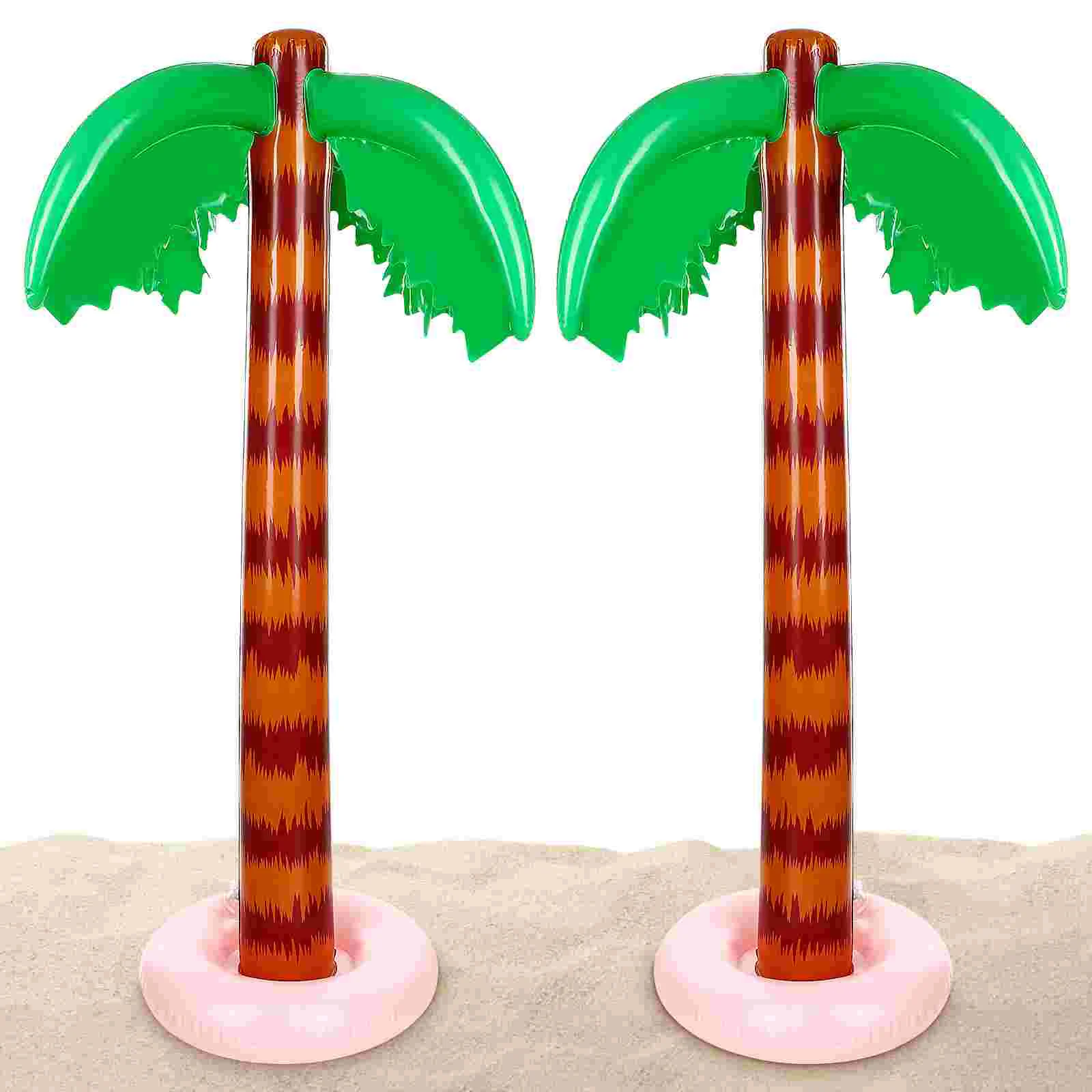 

Inflatable Coconut Tree Water Toys Kid Summer Children Party Props Swimming Pool Simulated Plant Playthings Floating Kids