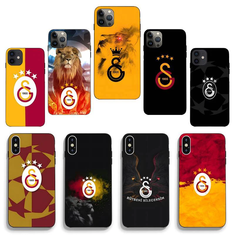 

Turkish Galatasaray Footbal Phone Case for IPhone 13 12 11 Pro Max Mini Xs X Xr 7 8 6 6s Plus Se Fundas Shell Cover