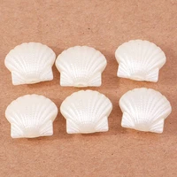 30pcs white sea shell charms beads for jewelry making diy women earrings necklaces handmade loose spacer beads bracelets gifts