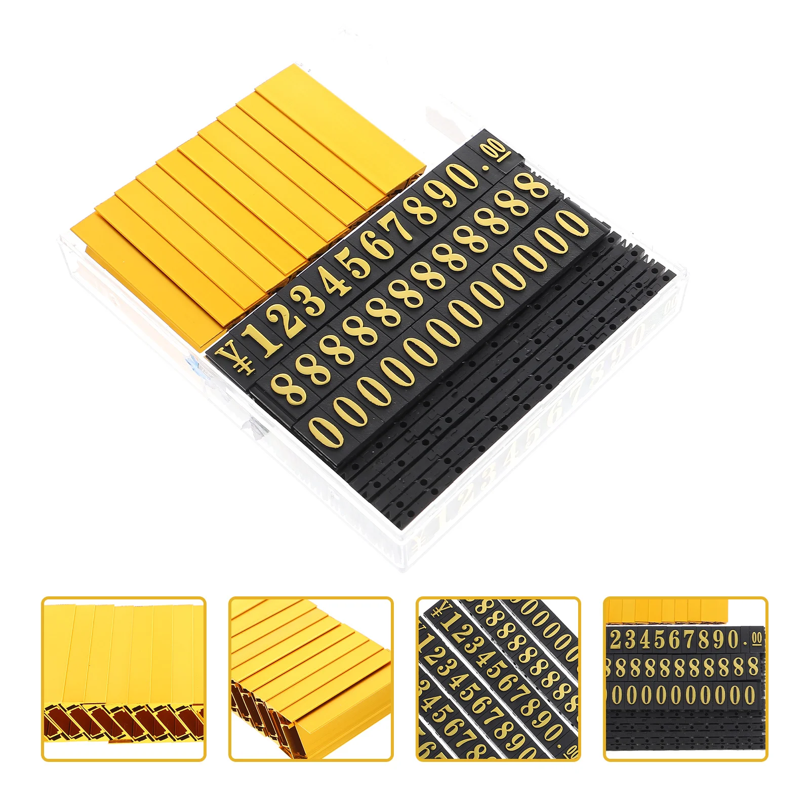 

1 Set Price Tags Retail Shop Jewelry Shop Shopping Mall Number Pricing Blocks Price Display Cube Display Stand