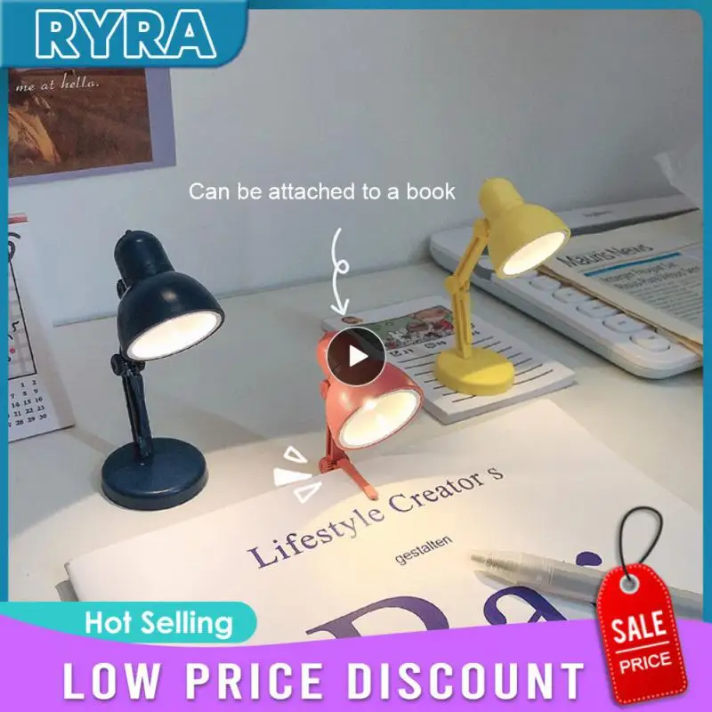 

Настольная мини-лампа для чтения, складной ночник с защитой для глаз, ночное освещение для обучения, переносной Магнитный светильник, 1 ~ 10 шт.