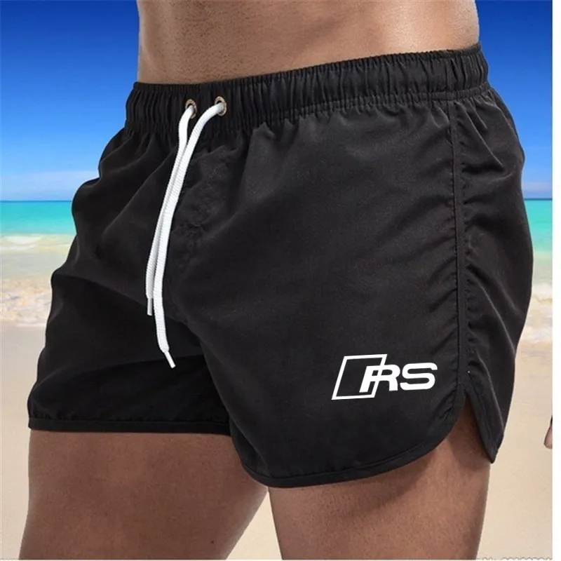 

Bañador corto de secado rápido para hombre, traje de baño Sexy, pantalones cortos de playa