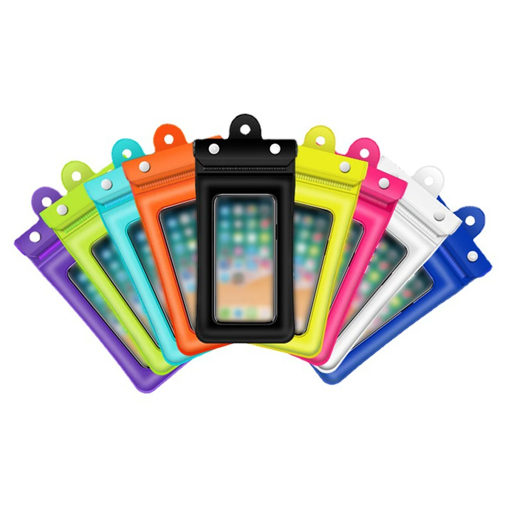 

Waterproof Phone Pouch PVC For Smartphones Universal Pouch Waterproof Underwater Phone Case Dry Air Bags