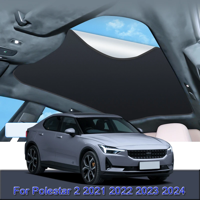 Для Polestar 2 2021 2022 2023 2024 автомобильный электростатический адсорбционный