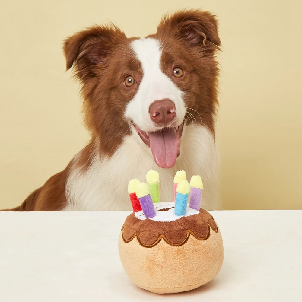 Игрушки для домашних животных плюшевая собака пищалка игрушка устойчивая к