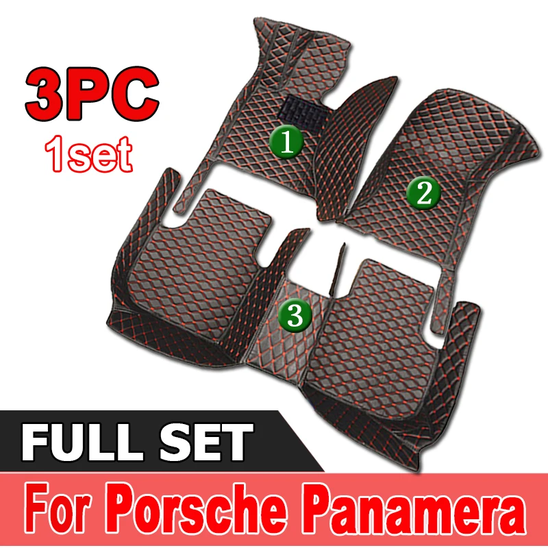 

Car Mats Floor For Porsche Panamera 970 Chassis G1 SWB 4seat 2009~2013 Anti-dirt Car Floor Mats Right Hand Drive Car Accessories