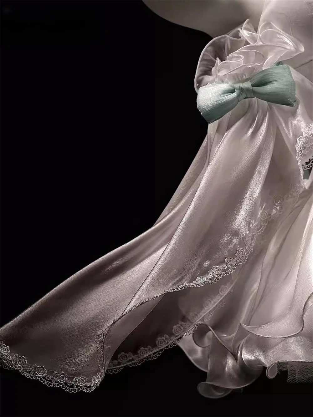 AGCOS Genshin Impact Lynette Doujin Angel косплей костюм женский прекрасный рождественский для