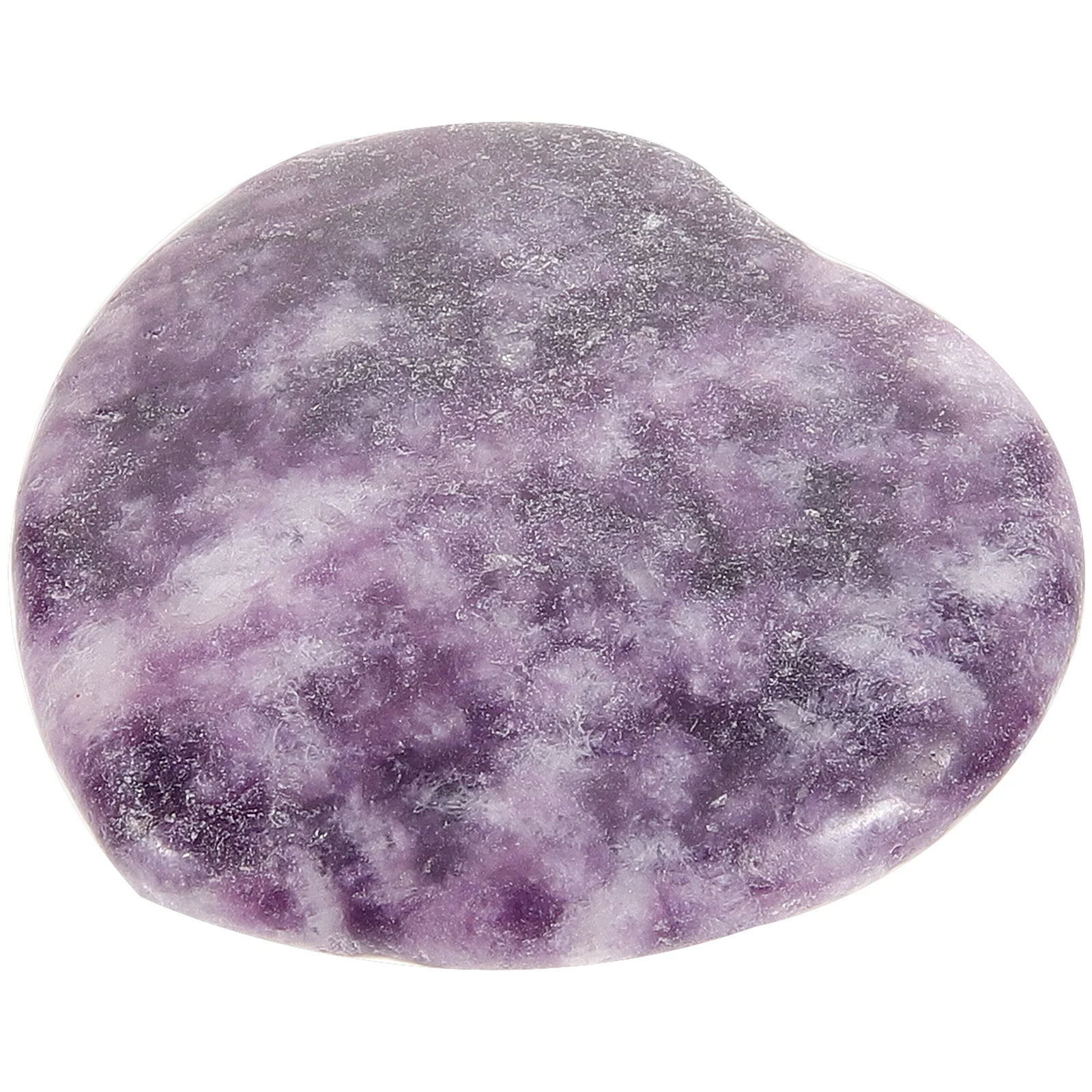 

Relief Worry Stone Stones Anxiety Love Finger Scraping Plate Purple Stress Thumb
