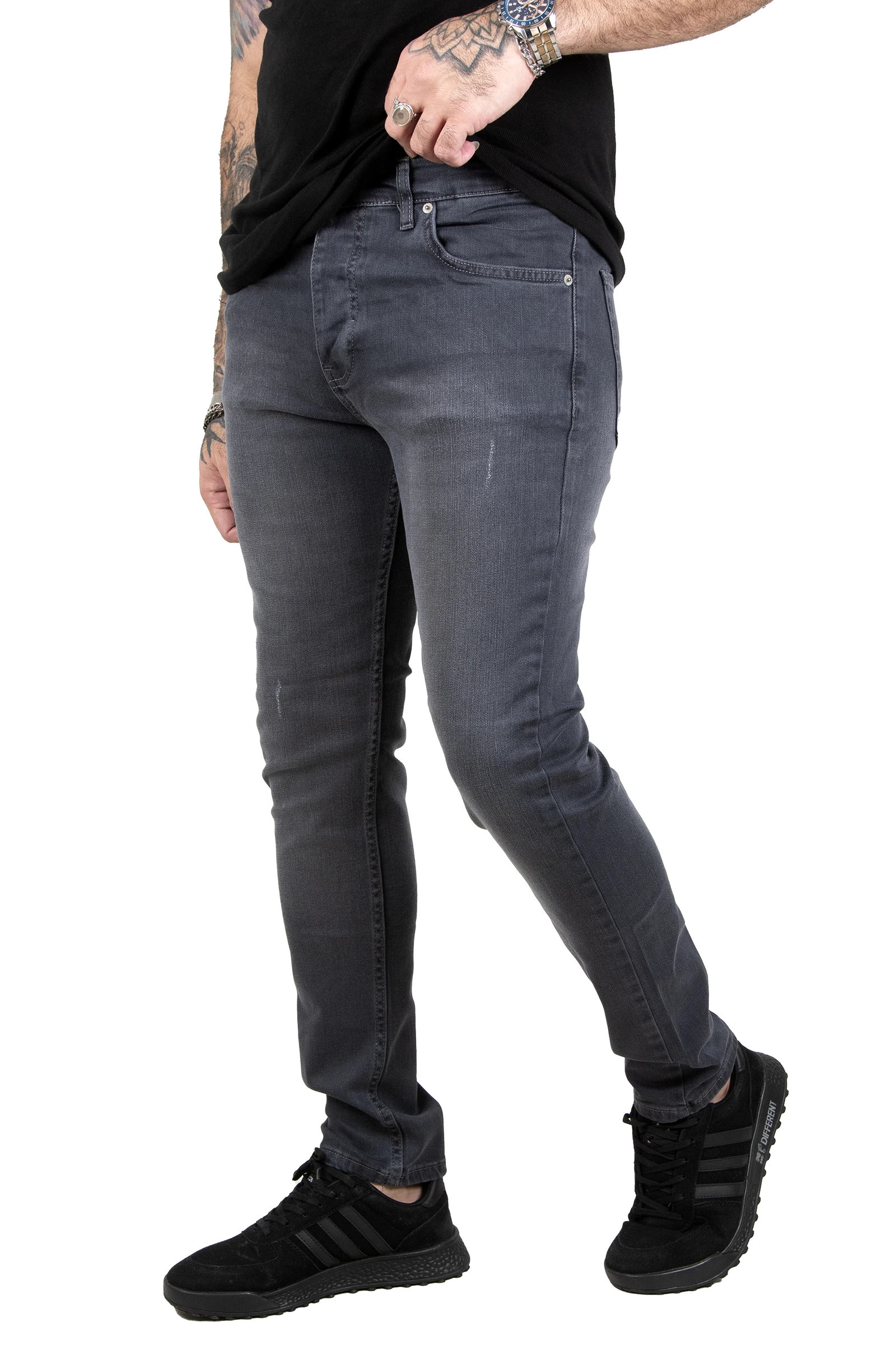 DeepSEA Laser Slim Fit Lycra Men 'S Jeans Pants 2304819