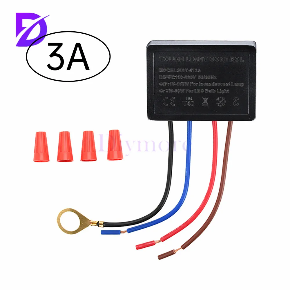 

Лампа настольная с сенсорным выключателем, светорегулятор яркости, сенсорный выключатель, совместим с лампами накаливания