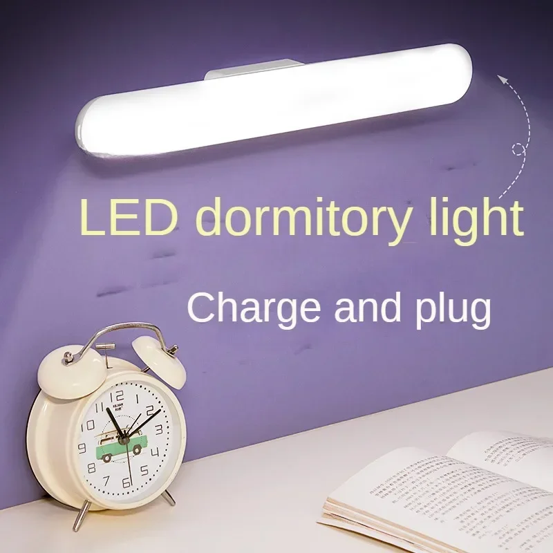 

Creative LED Rechargeable Desk Lamps Student Dormitory Bedside Lamp Touch Eye Protection Study Desk Reading Magnetic Wall Lights