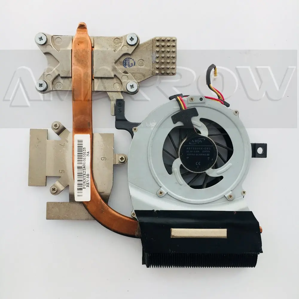 Вентилятор охлаждения для ноутбука TOSHIBA, кулер для процессора L600 L600D