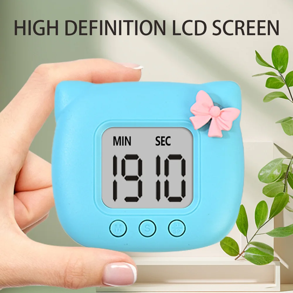 NOKLEAD Магнитный кухонный таймер цифровой ручной поворотный обратного отсчета