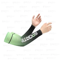 1pcs breathable uv protection running arm sleeves basketball elbow pad fitness armguards sports quick dry cycling arm warmers