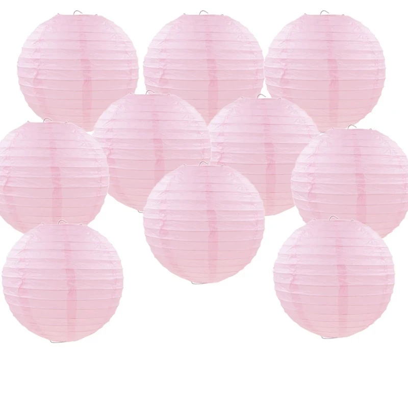 

Folding Handmade Round Paper Lanterns Wedding And Festival Supplies Decoration