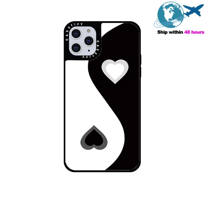 

CASETIFY Gossip Love Mirror Case For IPhone 11 12 13 14ProMax 11 12 13 14Pro XsMax XR 6S 7 8 SE 7P 8P 14Plus Back Cover E0531