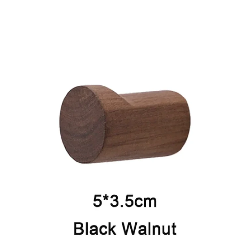 

Деревянный крючок из ореха