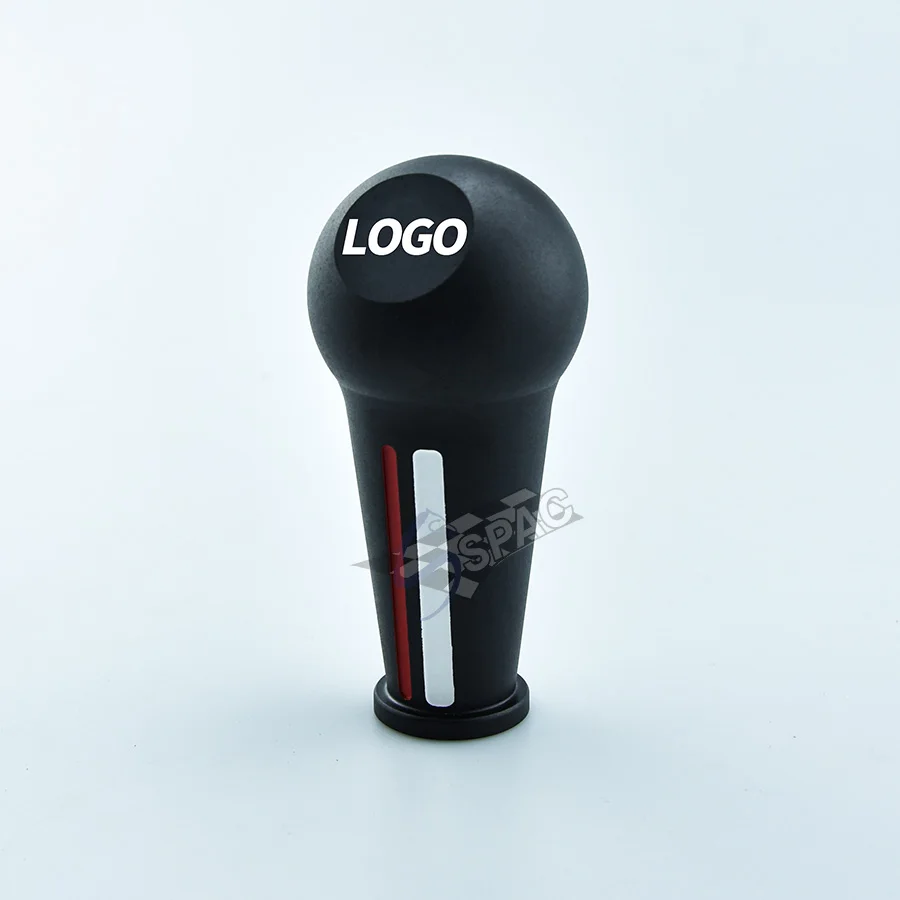 С логотипом автомобильный гоночный Стайлинг алюминиевая ручка переключения