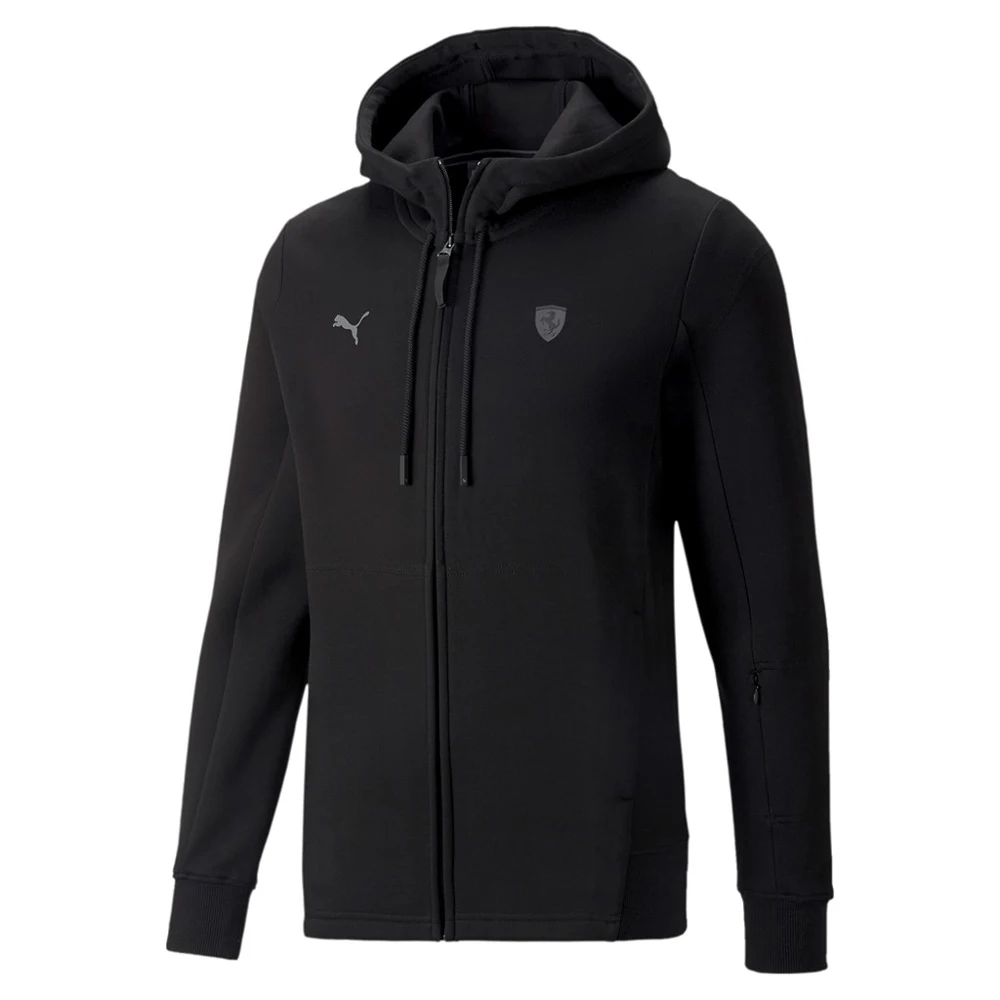 Толстовка Puma Ferrari Style Hooded Sweat Jacket Reg 53333401 черный | Свитера