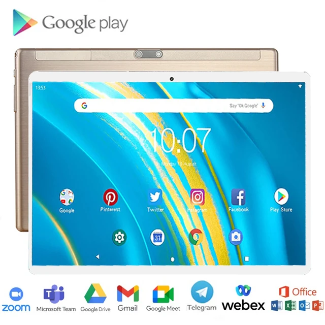 

Newest Global Version 10 inch Tablet 4G LTE Android 10.0 MT6797 Deca Core 128GB 512GB ROM Tablets PC Dual Wifi Type-C+Free Gifts