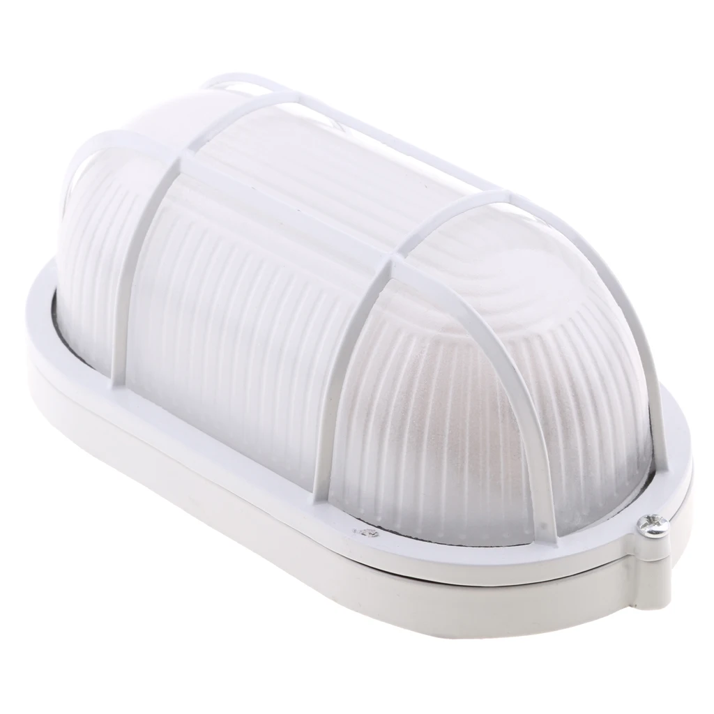 Светильник для сауны с защитой сеток - круглый/овальной формы