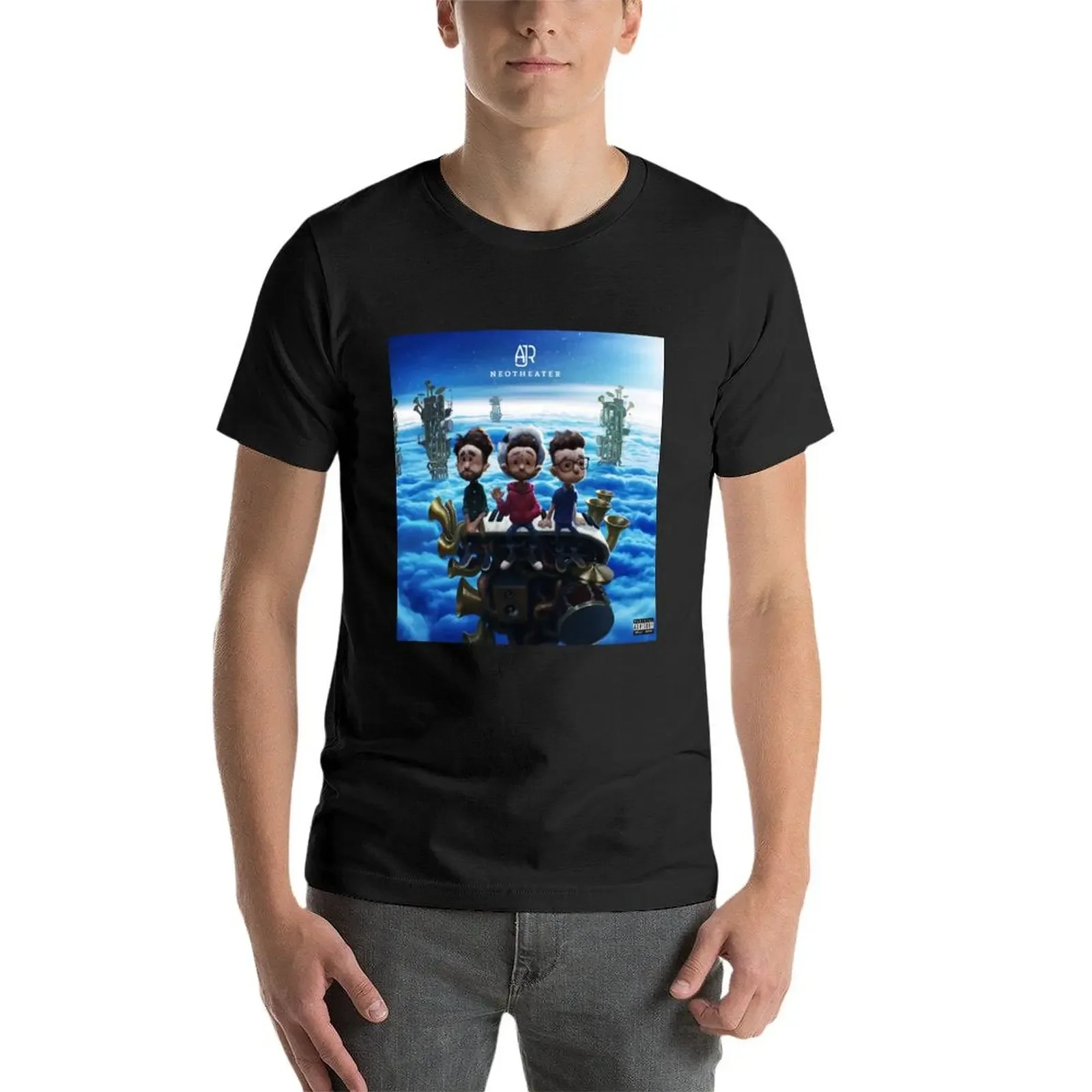 AJR NEOTHEATER TOUR 2019 2020 футболка CAHYO большого размера мужские футболки с графическим