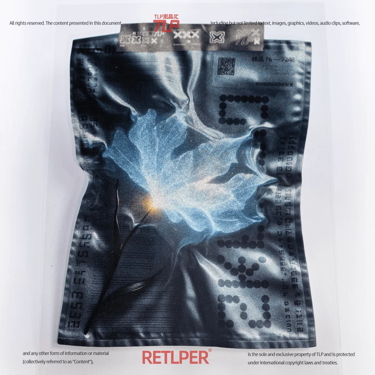 Фото Светоотражающая наклейка Retlper Original Re Rui'Er Collection, вторая партия образцов с 3D-эффектом, плоская, для автомобилей и мотоциклов №3