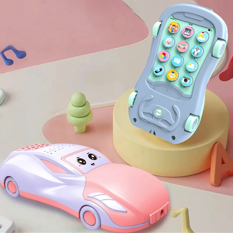 

Model Simulation Phone Baby Toy Early Education Music Boys And Girls Model Simulation Mobile Phone Simulation Phone For Baby