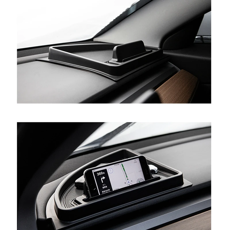 

Right+Left Car Front Dashboard Storage Box For Tesla Model 3,Auto Interior Accessories,Instrument Panel Storage Tray