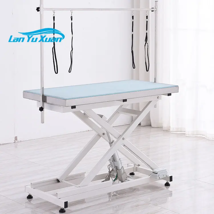 

Стол для ухода за домашними животными с электрическим перекрестным подъемом