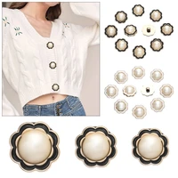 10pcs high quality diy plastic sewing button sewing accessories pearl clothing buttons shirt buttons needlework