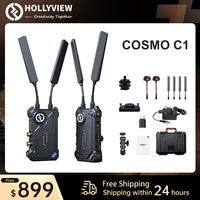 hollyland cosmo c1 official 1000ft wireless video transmission system 40ms 12 20mbps embedded uvc live stream sdi loopout