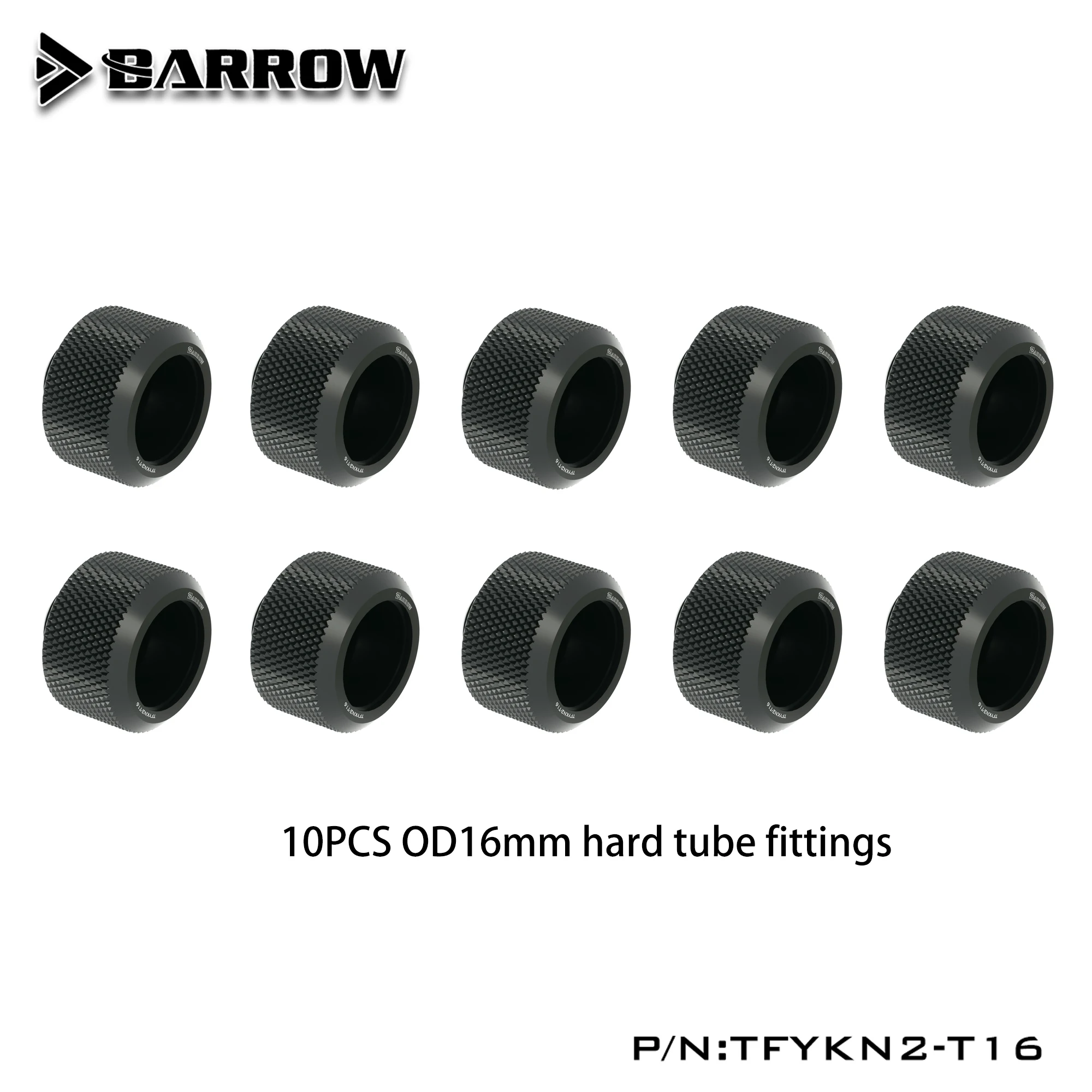 Адаптер для водяного охлаждения Barrow с защитой от выключения подходит для жестких труб od14 мм/od16 мм