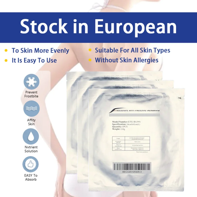 

Membrane For Cryo Body Slimming Equipment Single Or Two Handles Loss Weight For Home Use