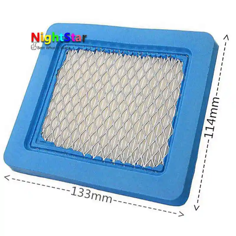

Hot Lawn Mower Air Filters Accessories Filter Element For Briggs & Stratton 133 x 114mm