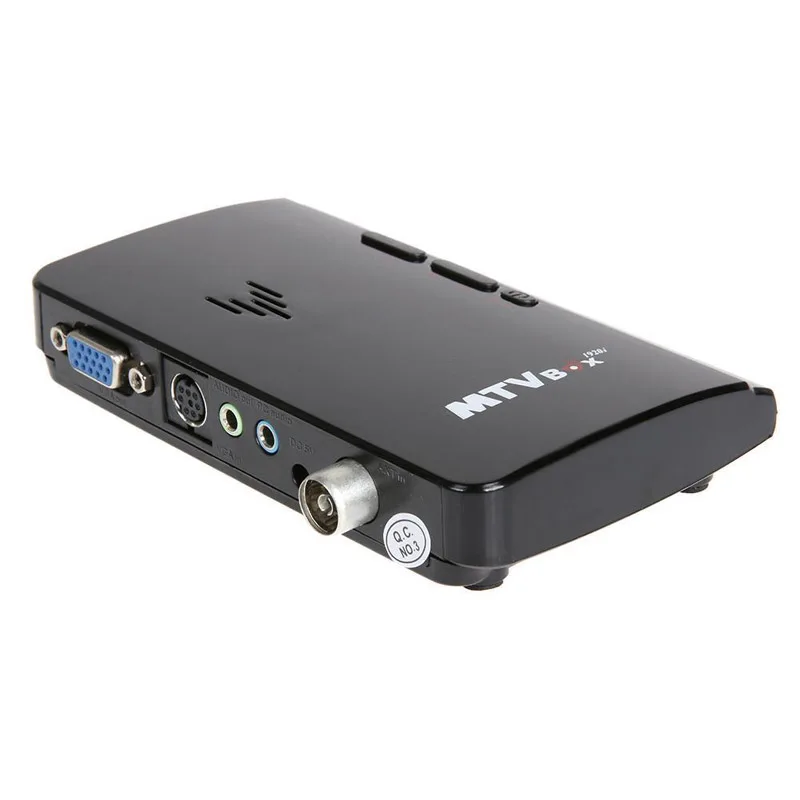 Внешний ТВ-тюнер с ЖК-дисплеем M TV Box AV на VGA TV-приемник тюнер 1080P ТВ-приставка