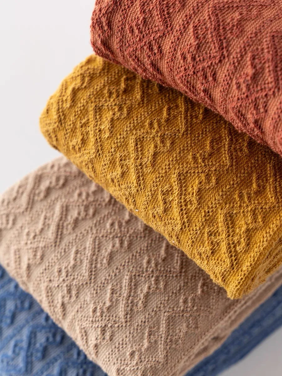 Весенне-осенние женские винтажные вязаные леггинсы Mori Girls Waves Jacquard 200D в японском