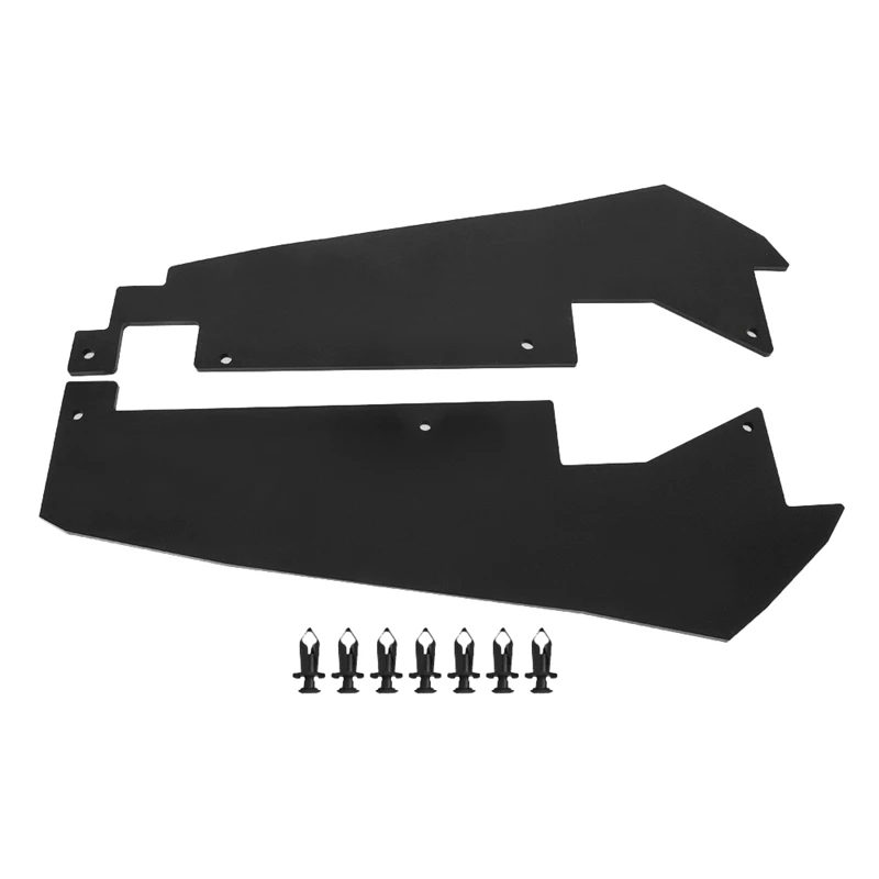 

UTV Rear Wheel Well Block Offs Fender-Flares for Polaris RZR Pro XP 4 2020 2021 2022 2-Seat and 4-Seat Mudguards